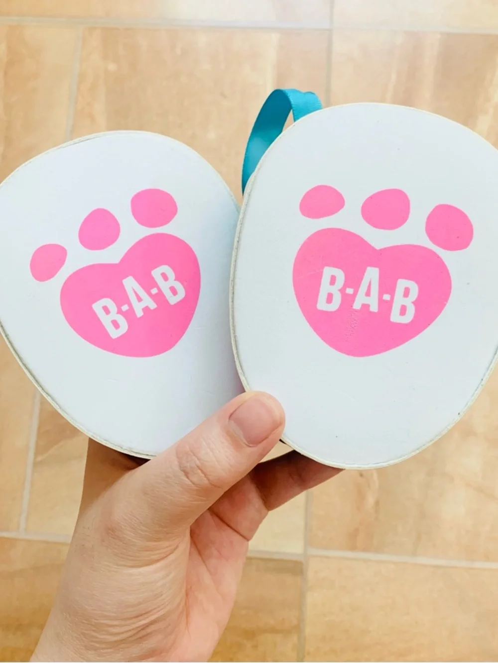 Build-A-Bear Rainbow 'Love' Graphic Pajama Shirts & Matching Shoes Outfit